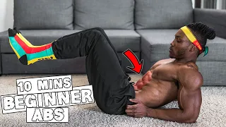 Beginner AB workout | Easy follow along home workout!