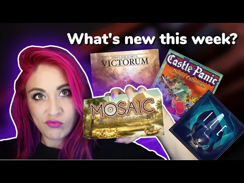 Should you back Hoplomachus: Victorum, Mosaic, Castle Panic Deluxe or ICE?