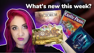 Should you back Hoplomachus: Victorum, Mosaic, Castle Panic Deluxe or ICE?
