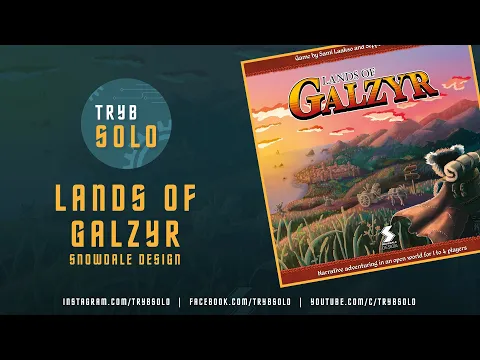Lands of Galzyr (Snowdale Design) | how to play and review