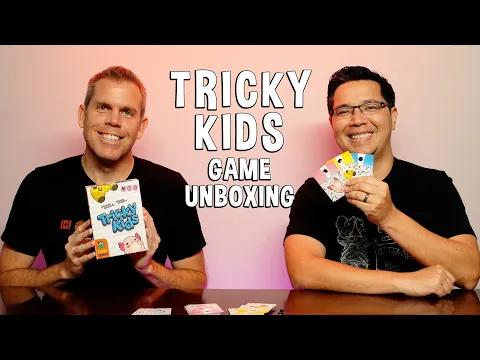 Unboxing Tricky Kids - Add Your Own Value Trick Taking Game