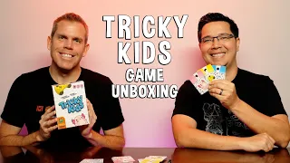 Unboxing Tricky Kids - Add Your Own Value Trick Taking Game