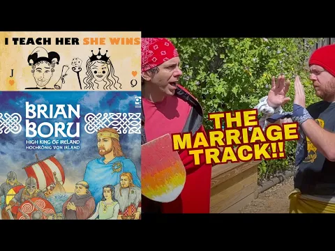 Brian Boru in 2 Minutes! Comedy Intro, Rules & Laughs- Dice Tower Feature - I Teach Her She Wins