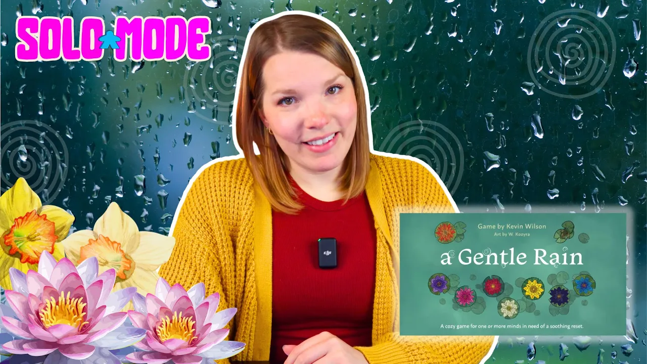 A Gentle Rain - BGG Solo-Mode w/ Foster the Meeple