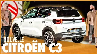 Nouvelle CITROËN C3 🇫🇷 Enfin une petite voiture ABORDABLE ! 20 000 Euros ou 100€/mois 😯