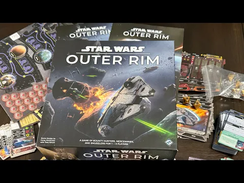 Star Wars: Outer Rim (FFG) - Unbox & Sandbox Time