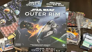Star Wars: Outer Rim (FFG) - Unbox & Sandbox Time