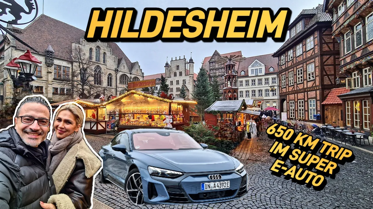 Hildesheim Städtetrip! 650 km im Elektroauto Audi e tron GT & Ionity #roadtrip #hildesheim #germany