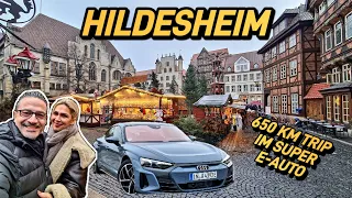 Hildesheim Städtetrip! 650 km im Elektroauto Audi e tron GT & Ionity #roadtrip #hildesheim #germany