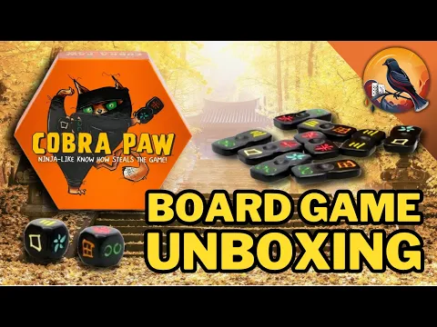 Cobra Paw - Board Game Unboxing