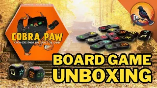 Cobra Paw - Board Game Unboxing