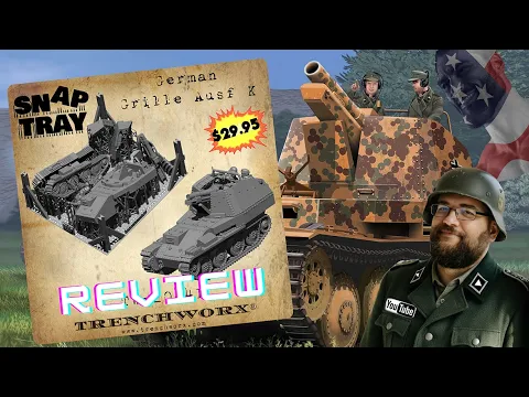 Review of Grille Ausf K - Snap Tray 3D print from Trenchworx