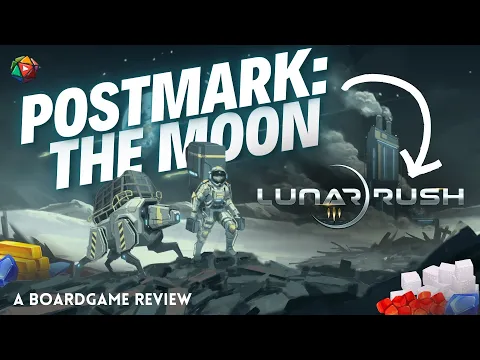 Let's Go to the MOON!! A New Favorite? | LUNAR RUSH Board Game Review