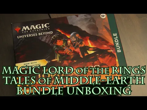 Magic Lord of the Rings Tales of Middle-Earth Starter Kit Unboxing