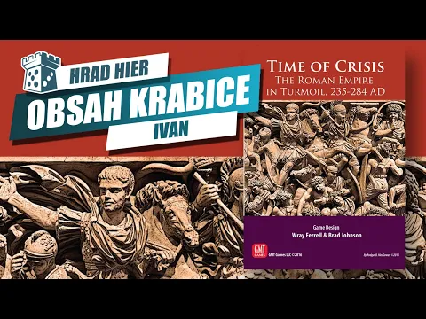 Hrad Hier: Time of Crisis: The Roman Empire in Turmoil, 235-284 AD - Obsah krabice (Unboxing)