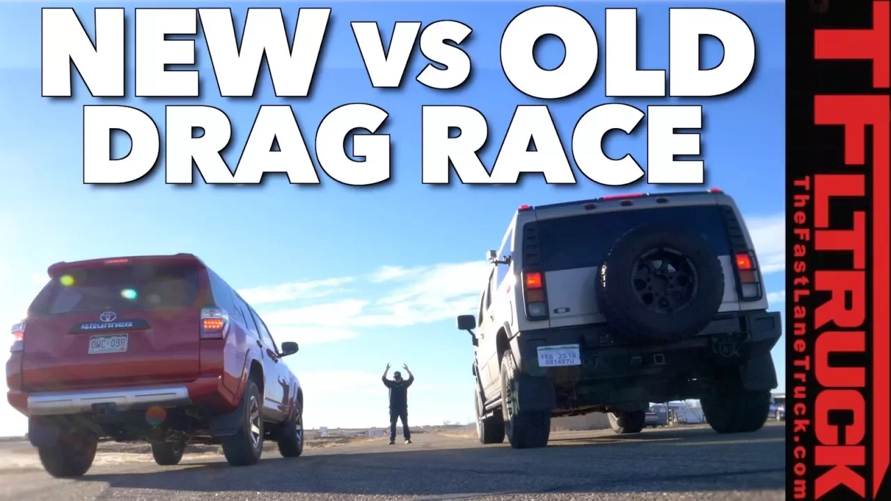 Toyota 4Runner vs Hummer H2 Drag Race: World's Most Hated Truck Ep.2