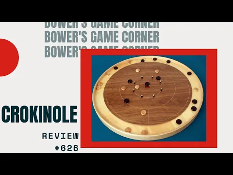 Bower's Game Corner #626: Crokinole Review *Mayday Games Version*