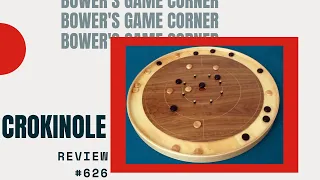 Bower's Game Corner #626: Crokinole Review *Mayday Games Version*
