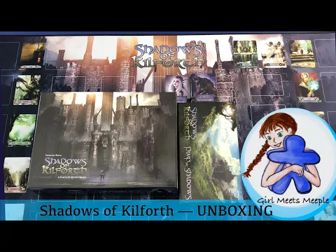 Shadows of Kilforth — Unboxing with Girl Meets Meeple