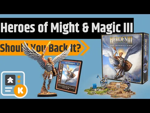 Heroes of Might & Magic III The Board Game - Should You Back It?