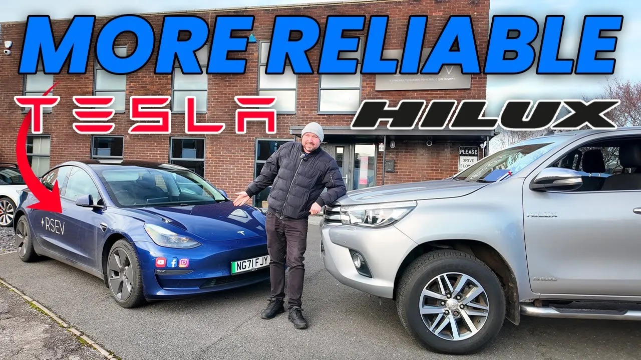 Tesla v Toyota Hilux reliability. Not the result you might expect, even after 240,000 miles.