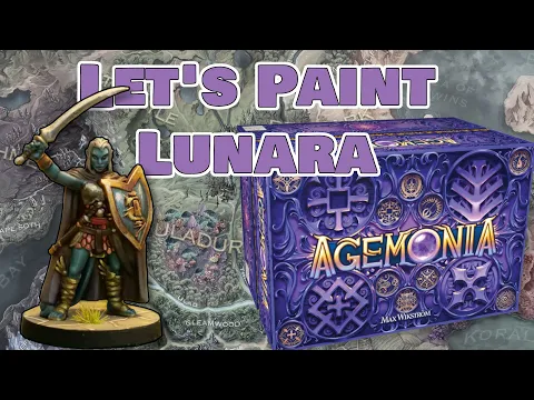 Let's Paint: Lunara Bryndelion from Agemonia | English version!