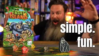 Push Your Luck in Fruit Island Board Game