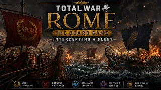 Rome Total War: The Board Game - Naval Battle - Barbarians vs Carthage - BoardThru rules
