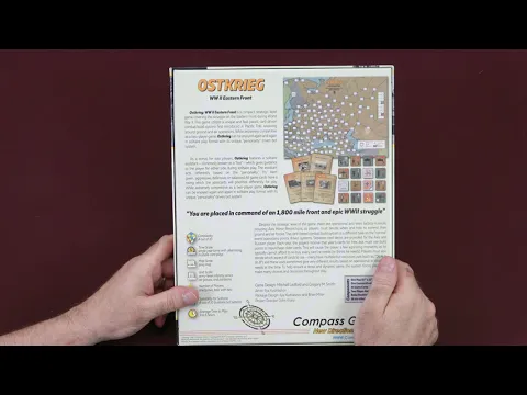 Ostkrieg: WW II Eastern Front from Compass Games Preview
