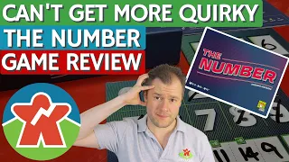 The Number - Board Game Review - Can't Get More Quirky Than This
