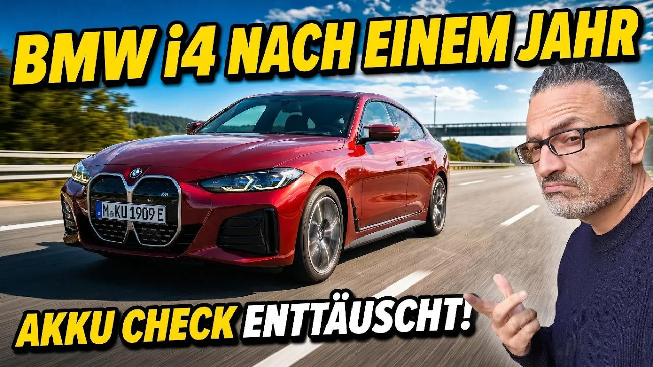 BMW i4 nach 1 Jahr: Akku-Check enttäuscht! Ehrliches Fazit.