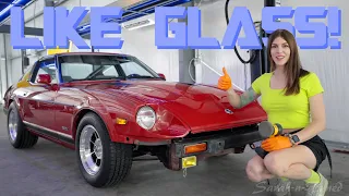 Made A Cheap, Old Paint Job Look GOOD! // Datsun 280ZX