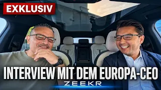Eure Fragen an den Zeekr Europa-Chef – Er hat offen geantwortet! Das ist der Plan.