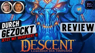 DESCENT "Legenden der Finsternis" - 100% Durchgezockt - Asmodee - Brettspiel