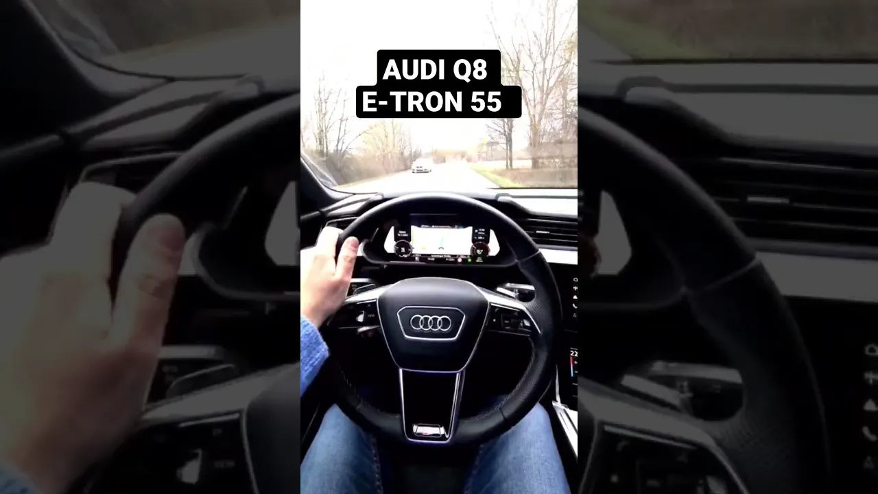 AUDI Q8 E-TRON 55 QUATTRO #electriccar #shorts #shortvideo #elektroauto