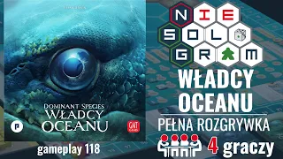 👥 NieSoloGram #11: DOMINANT SPECIES: Władcy Oceanu | pełna rozgrywka na 4 graczy | gameplay 118