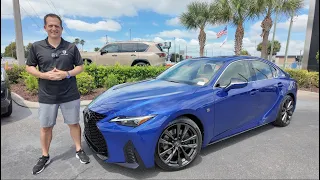 The 2025 Lexus IS350 F Sport Design is the MOST affordable luxury sedan