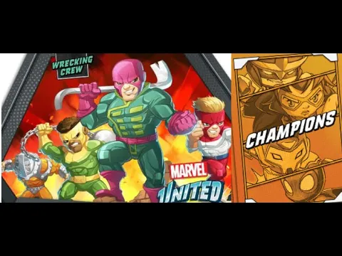 Marvel United: Multiverse Play Through -The Champions Vs The Wrecking Crew