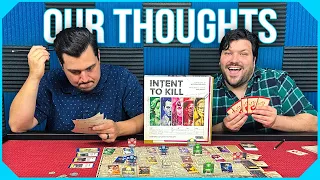 Intent To Kill | Our Thoughts | Board Game Review