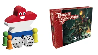 how to play Dungeon Saga Origins - the Dice Game