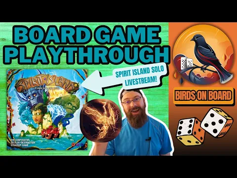 Spirit Island Board Game Solo Playthrough