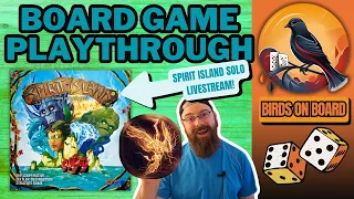 Spirit Island Board Game Solo Playthrough