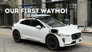 We Tried a Self-Driving Car in LA! Our First Waymo Experience/App Tour