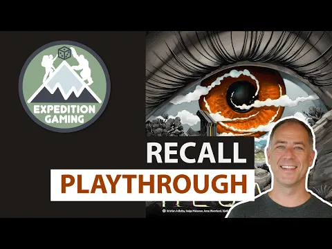 Recall Board Game Full Playthrough