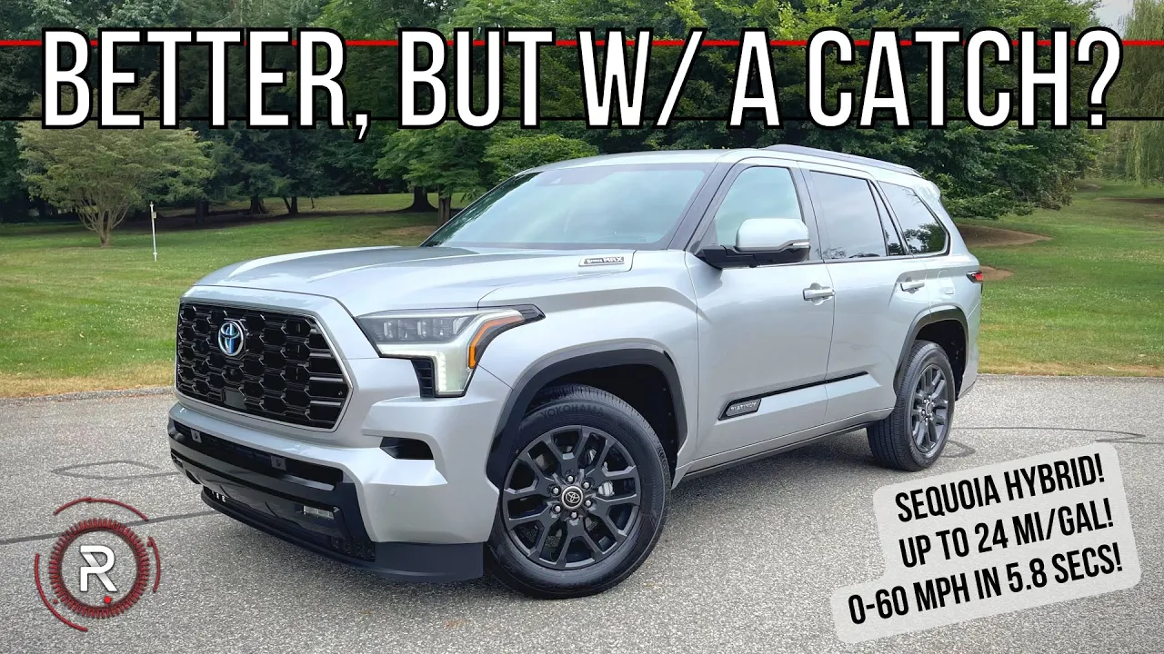The 2023 Toyota Sequoia Hybrid Platinum Is A Massively Improved Large Tundra SUV