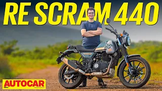 2025 Royal Enfield Scram 440 review - A nice step up | First Ride | Autocar India