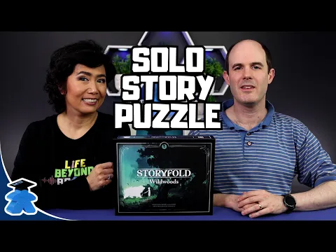 Storyfold Wildwoods - A Solo Storybook Adventure That Fights Back. Board Game Review.
