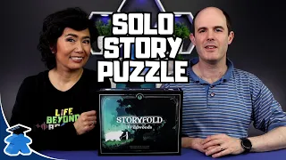 Storyfold Wildwoods - A Solo Storybook Adventure That Fights Back. Board Game Review.