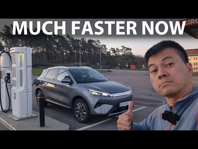 BYD Atto 3 Evo charging test