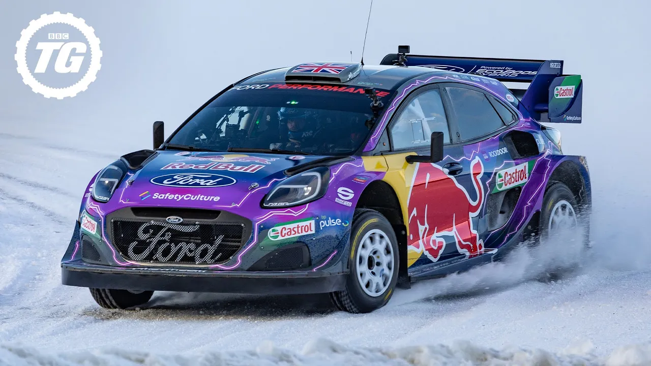 Behind The Scenes: Capturing the Ford Puma Hybrid Rally1 on a Drone | Top Gear Series 32